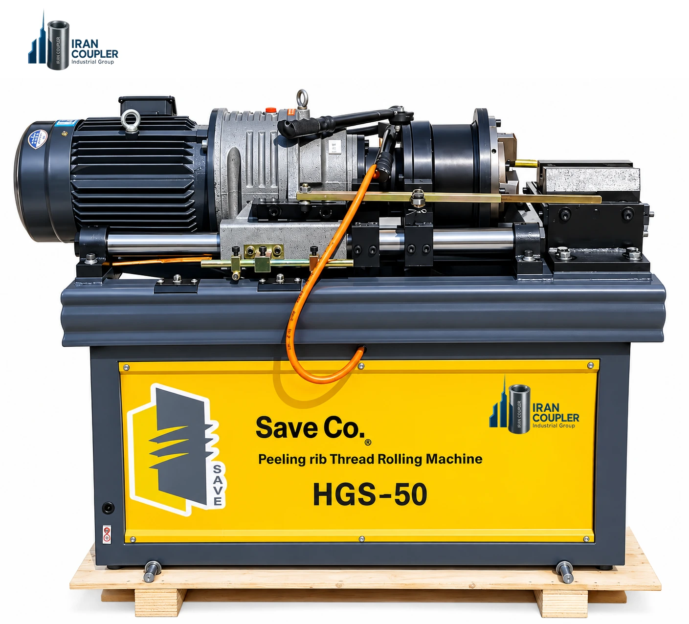 Industrial-Thread-Rolling-Machine-on-Pallet